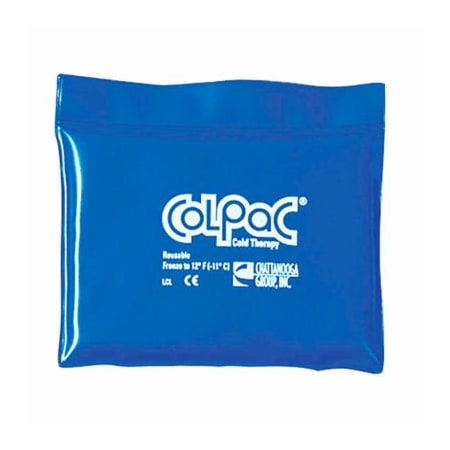 Fabrication Enterprises ColPaC Blue Vinyl Reusable Cold Pack, Quarter Size 5" x 7" 00-1504